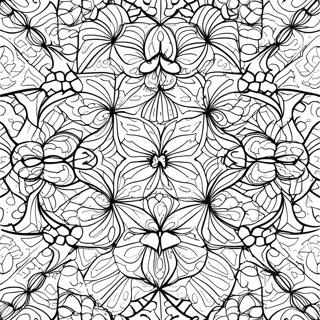 Tessellation Geometric Patterns Coloring Page 32272-26000