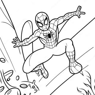 Spiderman Easter Coloring Pages