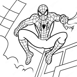 Spiderman Easter Egg Hunt Coloring Page 32302-26020