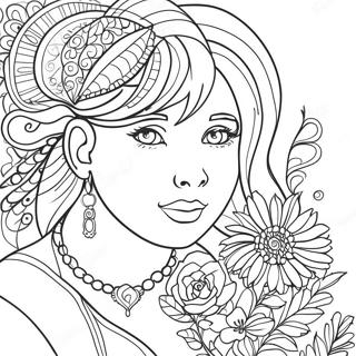 Online For Adults Coloring Page 3231-2675