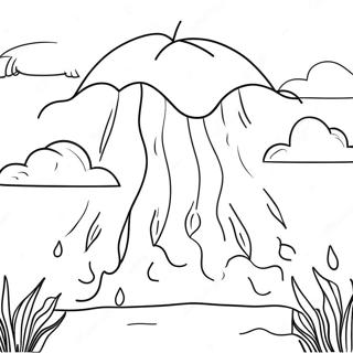 Thunderstorm Coloring Pages