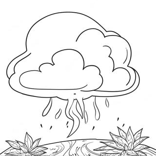 Thunderstorm Coloring Page 32332-26047