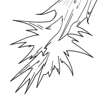 Lightning Bolt Coloring Page 32333-26050