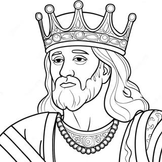 King Solomon Coloring Page 32382-26087