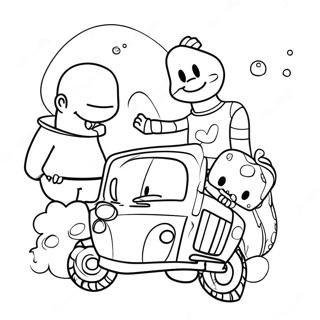 Fun Squad Coloring Page 32402-26107