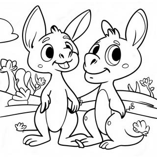 Kanga And Roo Coloring Page 32432-26122