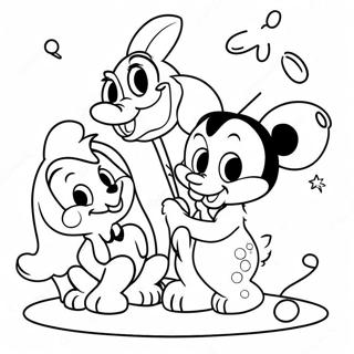 Baby Disney Coloring Pages