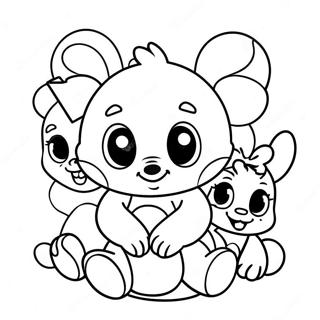 Baby Disney Characters Coloring Page 32462-26150