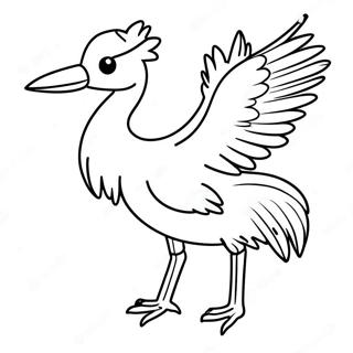 Crane Coloring Page 32492-26171