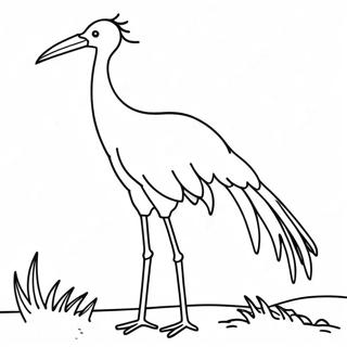 Crane Coloring Page 32492-26172