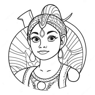 Uma Descendants Coloring Pages