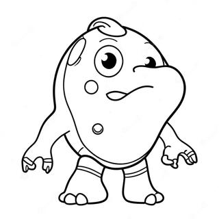 Bloop Coloring Pages