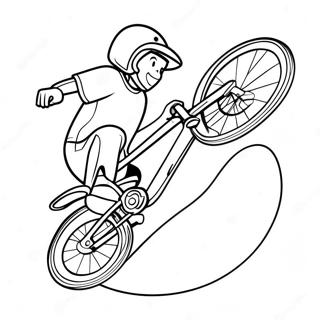 Bmx Coloring Pages