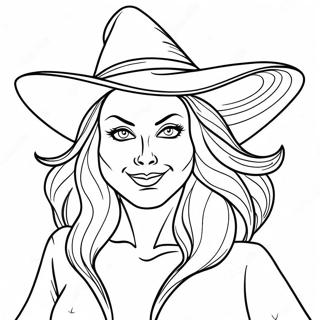 Wicked Witch Coloring Page 32592-26256