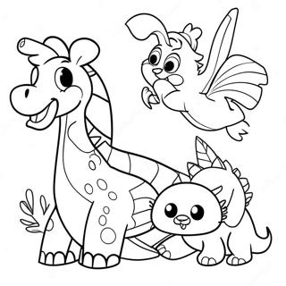 Fun Animal Pages Coloring Page 32613-26269