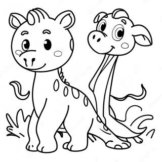 Fun Animal Pages Coloring Page 32613-26271