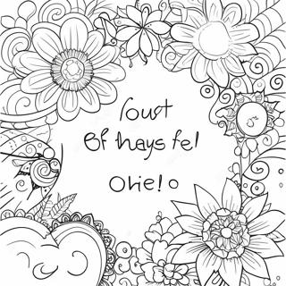 With Words Funny Sayings Coloring Page 3262-2702