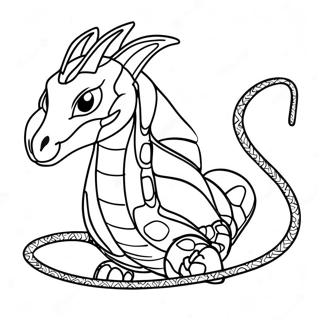 Rayquaza Coloring Page 32702-26338