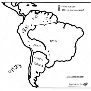 South America Map Coloring Page 32722-26354