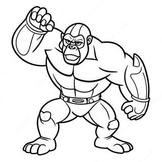 Optimus Primal In Dynamic Pose Coloring Page 3272-2711