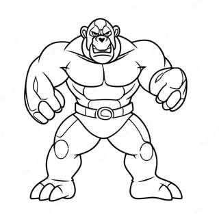 Optimus Primal In Dynamic Pose Coloring Page 3272-2712