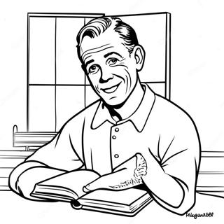 Norman Rockwell Coloring Pages