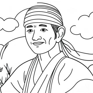 Obanai Iguro Coloring Pages