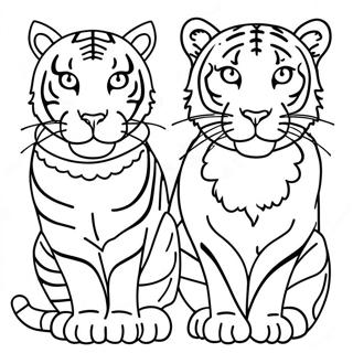 Bengals Coloring Page 3281-2714