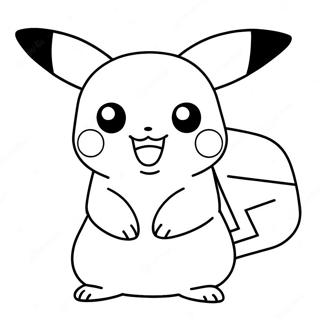 Among Us Pikachu Coloring Page 32822-26435