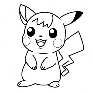 Among Us Pikachu Coloring Page 32822-26436