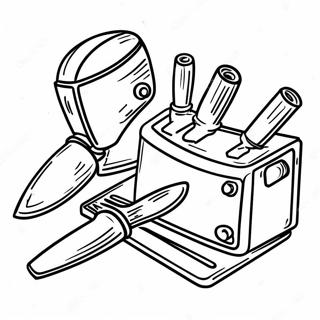 Welding Tools Coloring Page 32832-26440