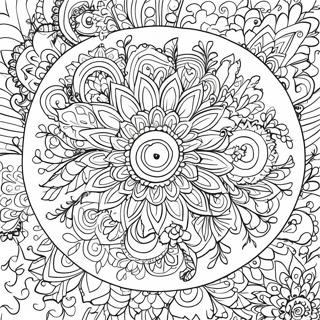 Hipster Aesthetic Coloring Pages