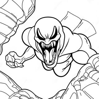 Ferocious Anti Venom In Action Coloring Page 32873-26481