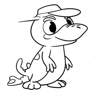 Perry The Platypus Coloring Page 32882-26479