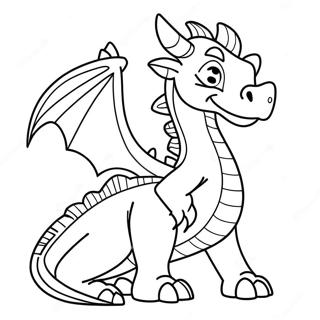 Dragon For Adults Coloring Pages