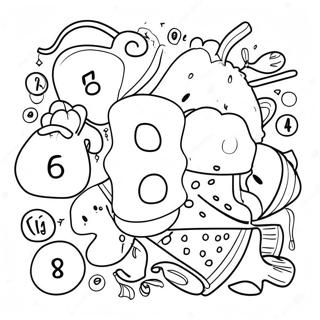 Numbers Coloring Page For Kids 3291-2722