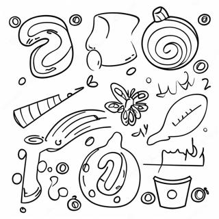 Numbers Coloring Page For Kids 3291-2724