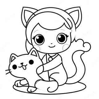 Chibi Girl Coloring Pages