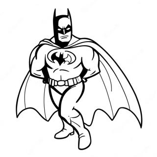 Batman Animated Series Logo Coloring Page 32962-26547