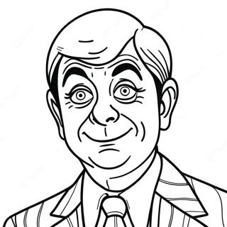 Mr Bean Coloring Page 32972-26555