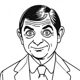 Mr Bean Coloring Page 32972-26556