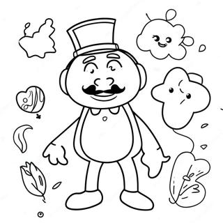 Wobbly Life Character Coloring Page 33032-26602