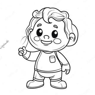 Wobbly Life Character Coloring Page 33032-26604