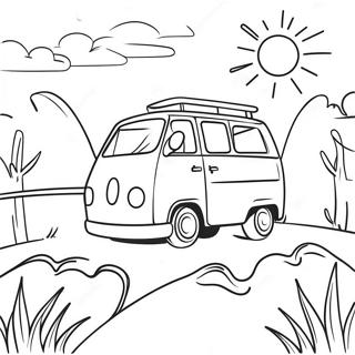 Wobbly Life Adventure Scene Coloring Page 33033-26605