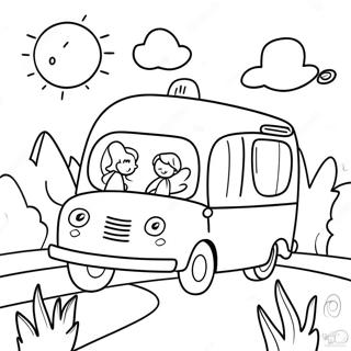 Wobbly Life Adventure Scene Coloring Page 33033-26607