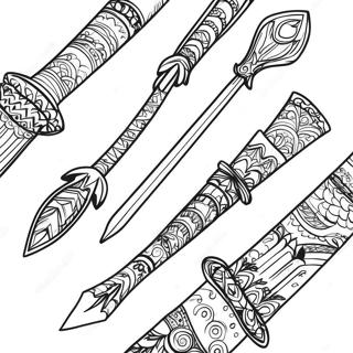 Arrow Coloring Page 33102-26658