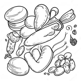 Pasta Coloring Page 33112-26668