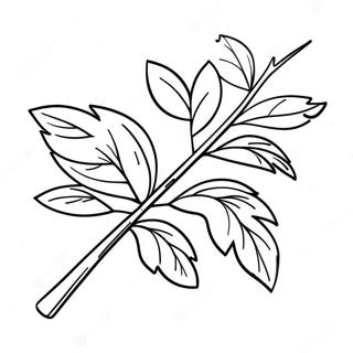 Branch Coloring Pages