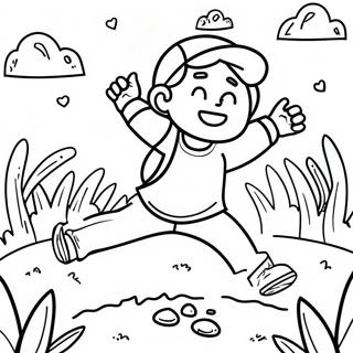 Field Day Fun Activities Coloring Page 33172-26715