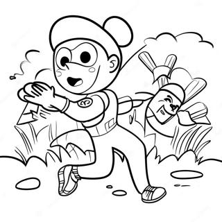 Exciting Field Day Sports Coloring Page 33173-26720